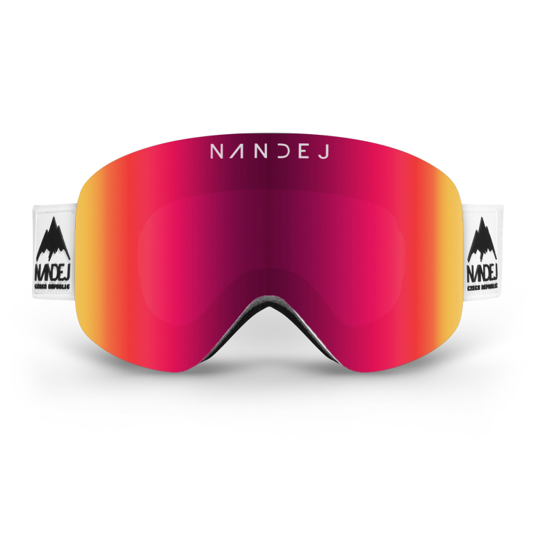 NANDEJ SIMPLE - White/ RED
