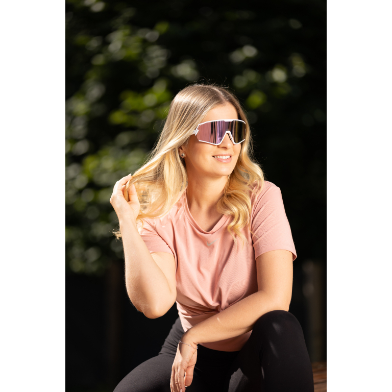 NANDEJ ACTION - White/ Crystal pink