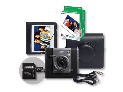 Instax Wide Evo Travel Set Black