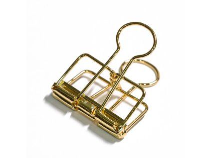 12444 bookbinders wire clip m 10pcs in box gold