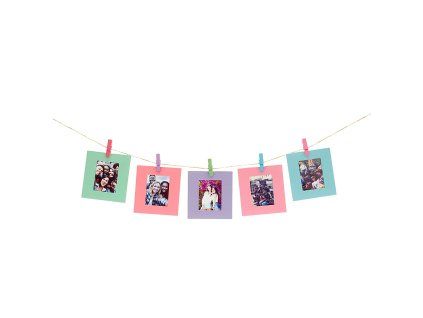 Fujifilm Instax Mini Card Banner Set - Pastel
