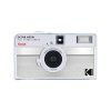 12025 kodak ektar h35n half frame film camera striped silver