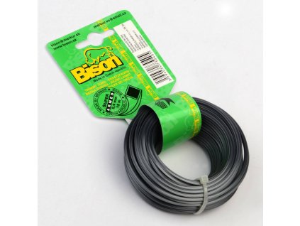 BISON lanko 2,4mm x 15m sive 4 hranne ARMED SUPER PROFI 01