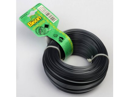 BISON lanko 2,4mm x 100m sive 4 hranne ARMED SUPER PROFI 01