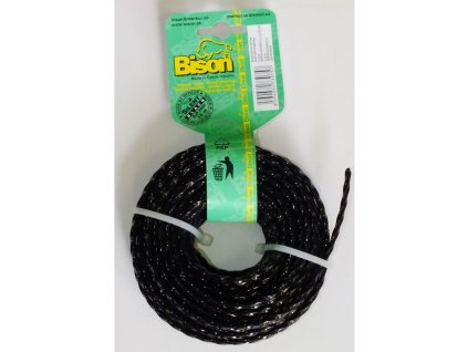 BISON lanko 3,0mm x 15m cierne tocene 4 hranne SILENT%20BLACK 01