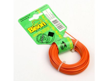 BISON lanko 1,3mm x 15m oranzove 4 hranne SUPER PROFI 01
