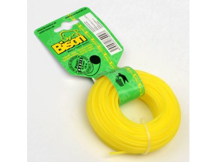BISON lanko 2,4mm x 15m zlte okruhle BASIC PROFI 01