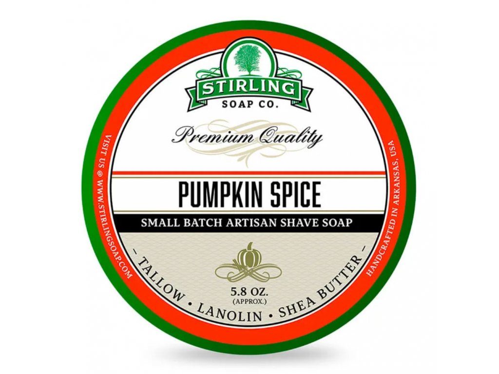 Stirling Pumpkin Spice mýdlo na holení