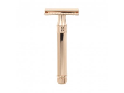 holicí strojek Edwin Jagger Hexagonal Rose Gold