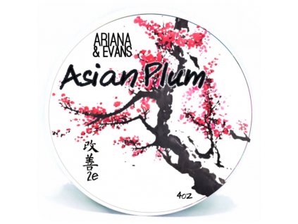 Ariana & Evans Asian Plum shaving soap