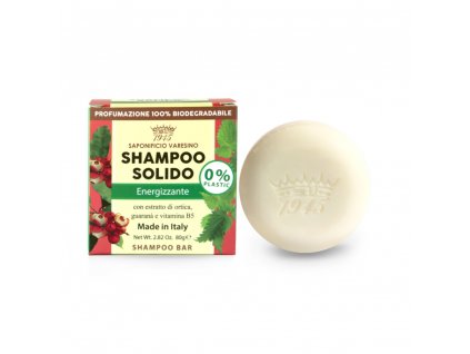 Saponificio Varesino Solid Shampoo Energizing - tuhý šampon