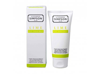 Simpsons Post Shave Balm Lime - balzám po holení