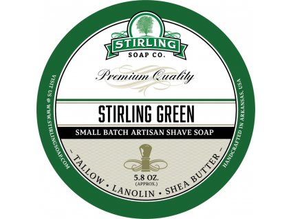 Stirling Soap Stirling Green mýdlo na holení
