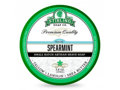 Stirling Glacial Spearmint mýdlo na holení