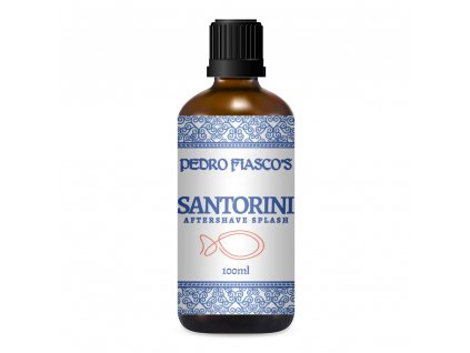 Ariana & Evans Pedro Fiasco’s Santorini Aftershave Splash