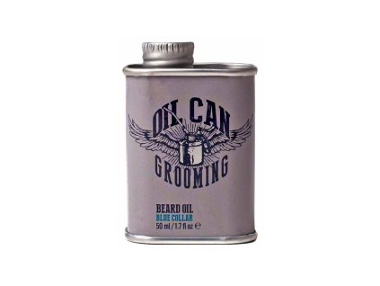 Oil Can Grooming Blue Collar olej na vousy