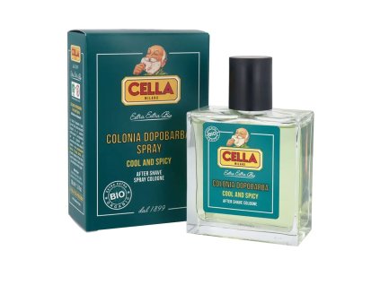 Cella Bio Afteshave Cologne Cool and Spicy