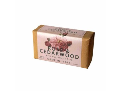 Saponifico Varesino toaletní mýdlo Rose & Cedarwood