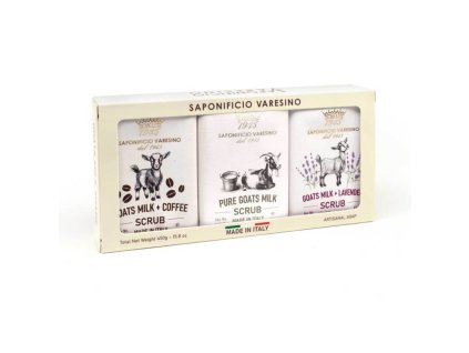 Saponificio Varesino Goats Milk Mix - dárková sada mýdel s kozím mlékem