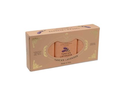 Saponificio Varesino Tuscan Lavender - dárková sada mýdel s levandulí
