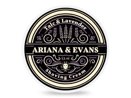 Ariana & Evans Talc & Lavender mýdlo na holení