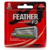 náhradní břity Feather F3 8pcs