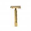 holicí strojek s otevřenou lištou Fatip Lo Storto Gold Testina Originale