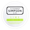 Simpsons Ultra Glide Shave Cream Lime