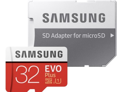 Samsung MicroSDHC 32GB EVO Plus UHS-I U1 + SD adaptér