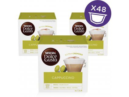 NESCAFÉ® Dolce Gusto® Cappuccino, 3 balení