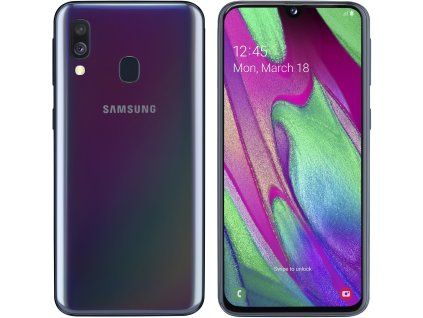 Samsung Galaxy A40 Dual SIM černá