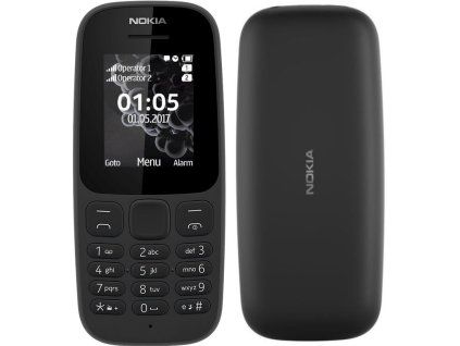 Nokia 105 (2017) černá Dual SIM