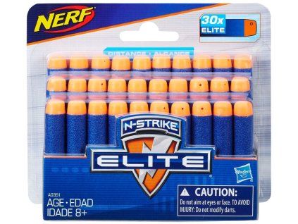 Nerf Elite náhradní šipky 30 ks