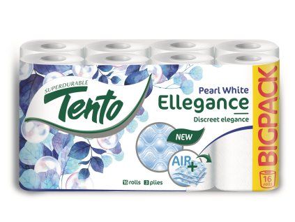 TENTO Ellegance Pearl White (16 ks)