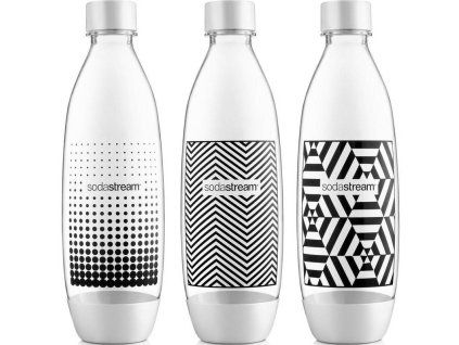 SodaStream Láhev TriPack 1l Fuse Black&White