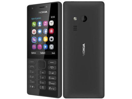 Nokia 216 černá Dual SIM