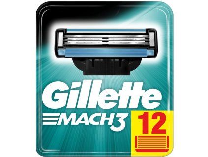 GILLETTE Mach3 12 ks