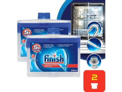 FINISH Čistič myčky 250 ml DUO