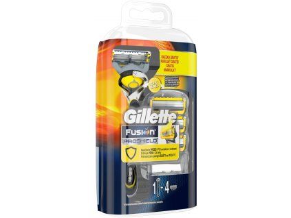 GILLETTE Fusion Proshield + hlavice 4 ks