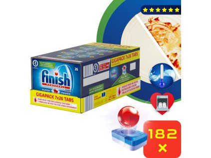 FINISH All-in-1 Gigabox 182 ks