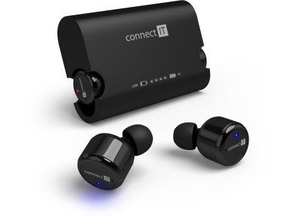 CONNECT IT True Wireless HYPER-BASS černá