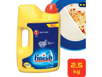 FINISH PowerPowder Citrón 2,5 kg