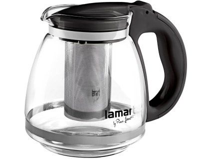 Lamart Konvice 1.5l černá Verre LT7027