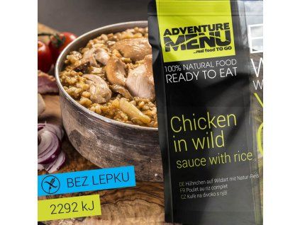 Adventure Menu - Kuřecí na divoko s rýží