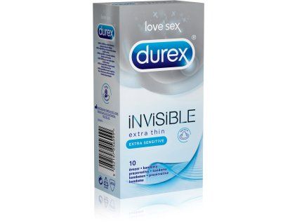 DUREX Invisible Extra Thin Extra Sensitive 10 ks