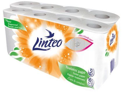 LINTEO Satin Bílý (16 ks)