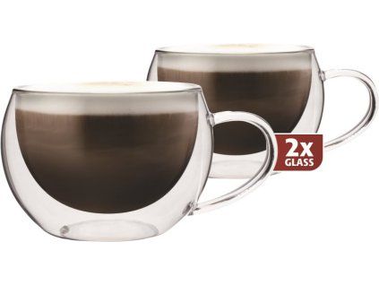 Maxxo Termo skleničky DH913 cappucino 2ks 300ml