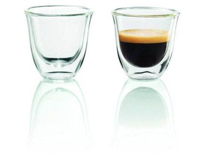 De'Longhi Sada sklenic 2ks Espresso skleničky