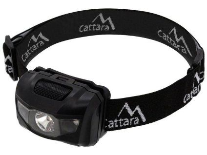 Cattara Čelovka LED 80lm černá