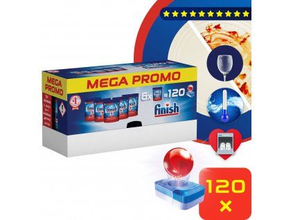FINISH All-in-1 Max 120 ks MEGABOX